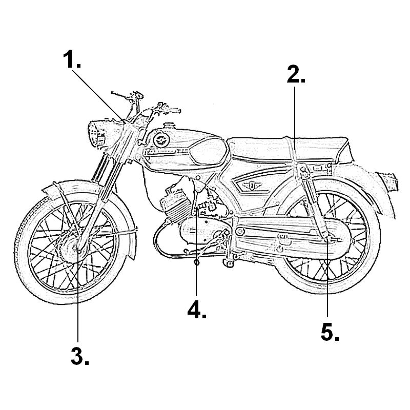 Zündapp Teile nach Zeichnung