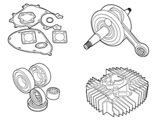 Kreidler-Teile – Florett, TM, e, LF, RM, RMC, RS - JMPB Teile