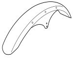 Puch – Kotflügel, Seitenteile und Befestigungsmaterial
