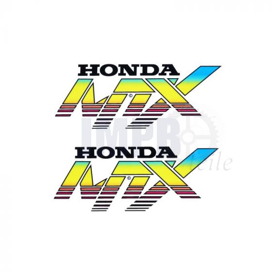 Aufklebersatz Honda MTX Fluor