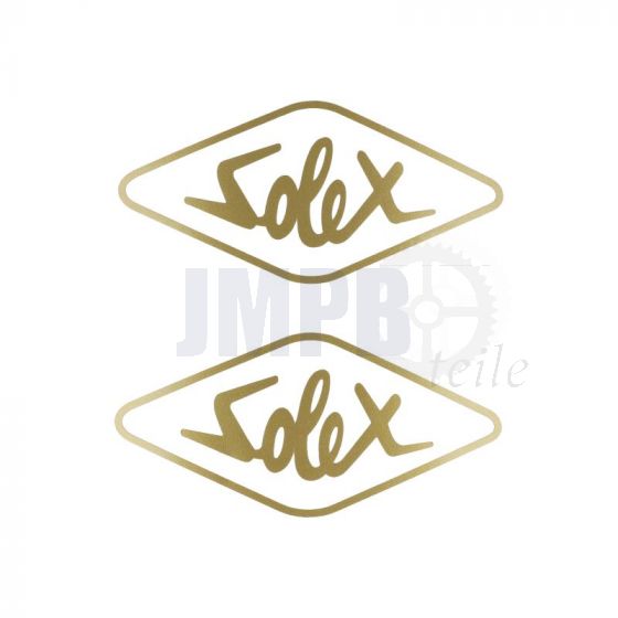 Aufklebersatz Solex Gold 70X33MM