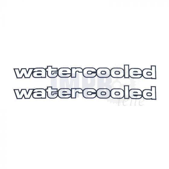 Aufklebersatz Zundapp Watercooled 2-Stück