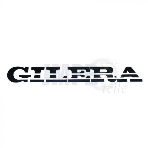 Gilera Aufkleber `Turbo` Schwarz 235X28MM