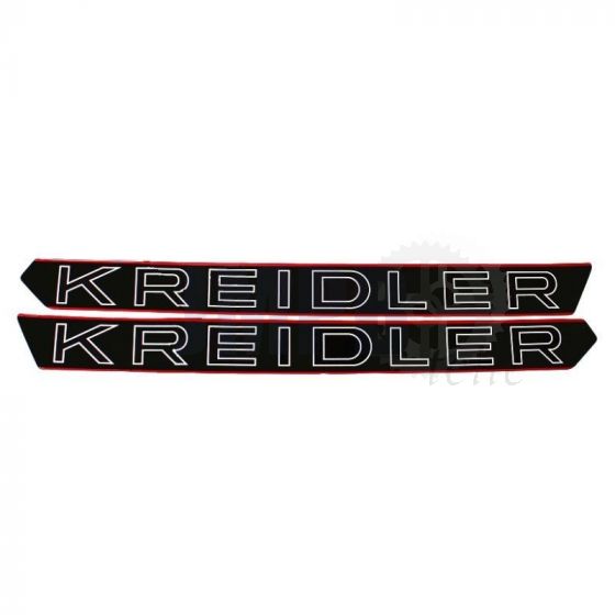 Tankaufkleber Kreidler Special Rot/Schwarz