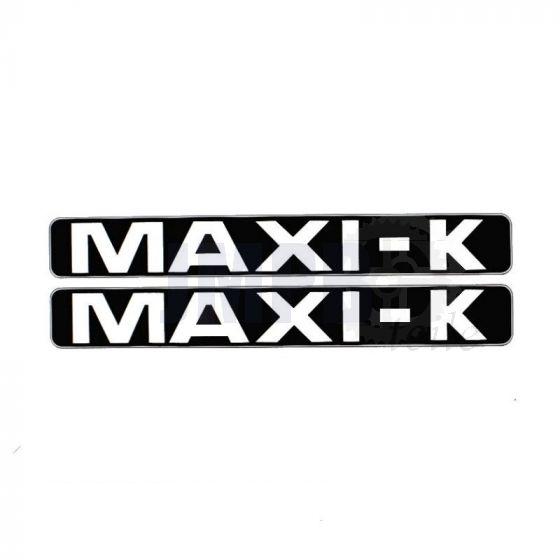 Aufklebersatz Maxi-K Schwarz/Weiß 172X23MM