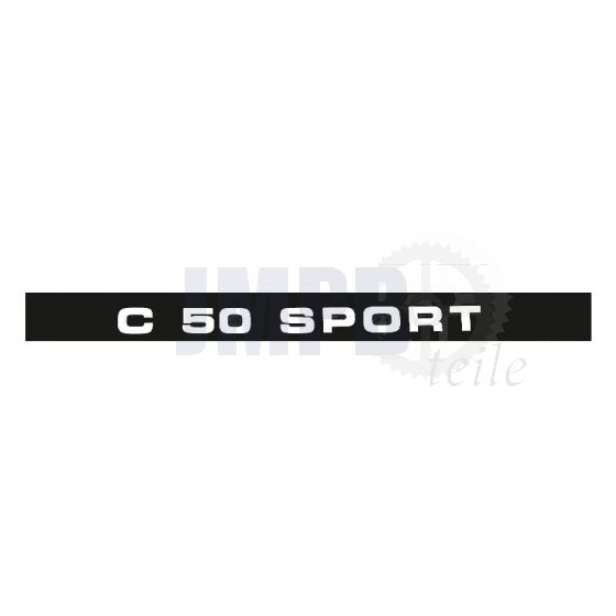 Aufkleber Zundapp C 50 Sport