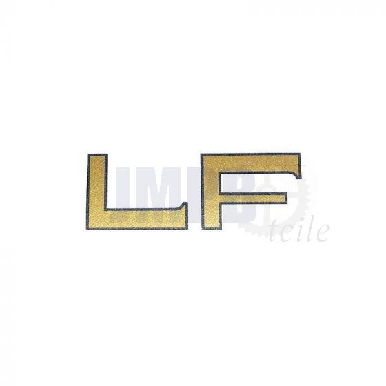 Rahmenaufkleber Kreidler Gold/Schwarz LF