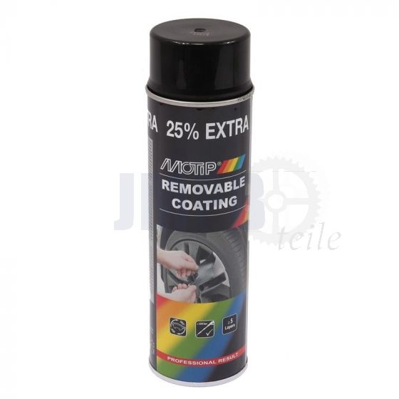 Motip Sprayplast Schwarz Glanz - 500ML