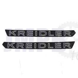 Tankaufkleber Kreidler A-Tank Schwarz/Weiß