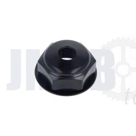 Lenkkopfmutter Honda MT50 Schwarz mit Loch