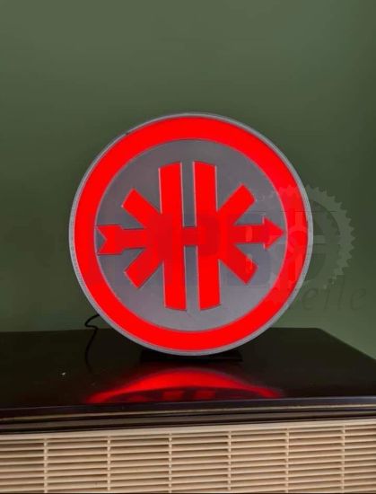 Lampe Kreidler Logo 3D