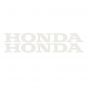 Aufklebersatz Honda Wort Weiß 22CM