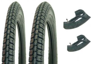 17 Zoll Satz Deestone Reifen D776 2.25X17 + Schl&auml;uchen