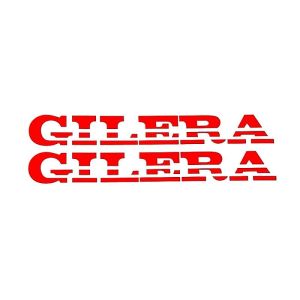 Aufklebersatz Turbo Gilera Rot