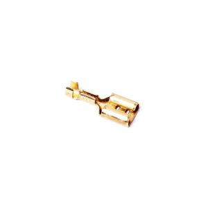 Flachsteckhülse Unisoliert 6.3MM