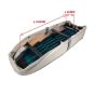 Sitzbank Zundapp 1965 Grau/Creme