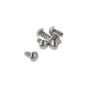 Halbrundkerbnagel Vernickelt 3,5X6.5MM