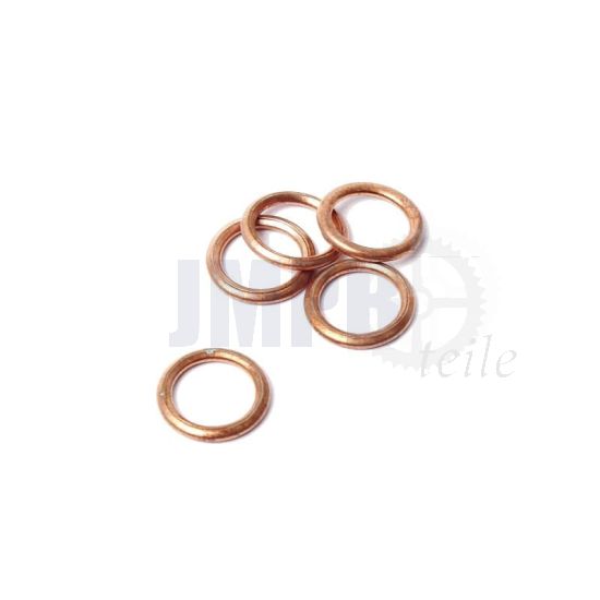 Kupferring gefüllt 8X12X1.5MM Din 7603C