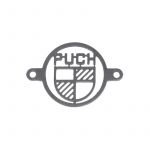 Abdeckung Rahmen Puch Logo Edelstahl