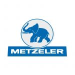 Aufkleber Logo Metzeler 86X65MM