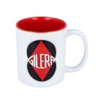 Kaffeetasse - Gilera Rot/Weiß