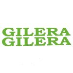 Gilera Wort Aufkleber Grün