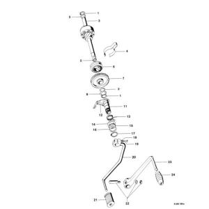 Schaltmechanik Kreidler 5G Direkt