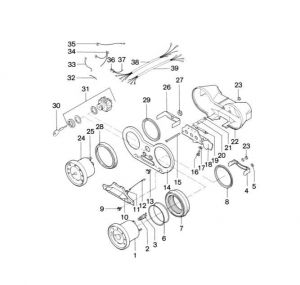 Cockpit / Tachometer Kreidler RS