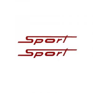 Aufklebersatz Zundapp Sport Rot