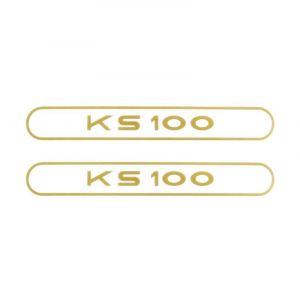 Aufklebersatz Tank Zundapp KS100 Gold