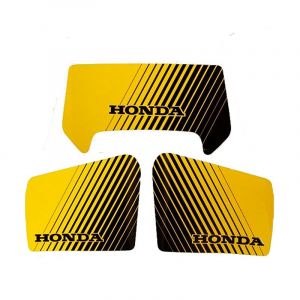 Aufklebersatz Honda MT50 Gelb / Schwarz 3-Teilig