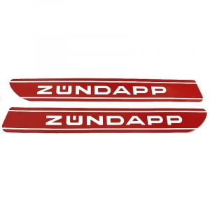 Tankaufkleber Zundapp 517-35/529 Rot/Weiß