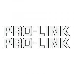 Aufklebersatz Pro-Link Weiß 16.5CM