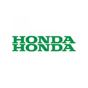Aufklebersatz Honda Wort Grün 12CM