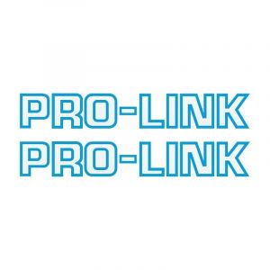 Aufklebersatz Pro-Link Cyan auf Transparent 26CM