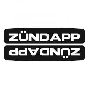 Tankaufkleber Zundapp 529 Kurzbahn Schwarz/Weiß