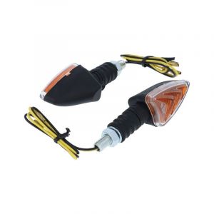 Blinkersatz Universal Schwarz Pfeil Led