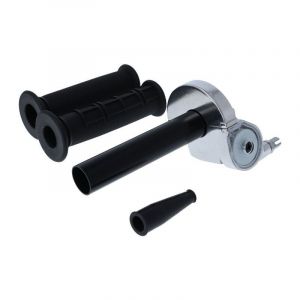 Speed Gasgriff JP Aluminium Silber