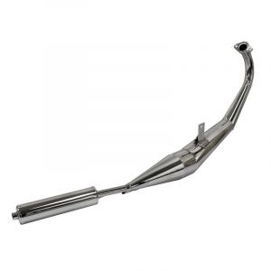 Auspuff Honda MT Unteren Chrom