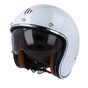 Helm Jet Le Mans II SV MT Weiß Large