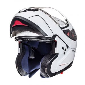 Helm System MT Atom Weiß