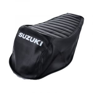 Sitzbankbezug Schwarz Suzuki K50 1975 Zum 1976