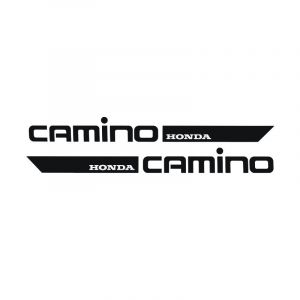 Aufklebersatz Transfer Honda Camino Schwarz