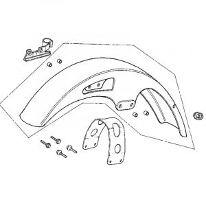 Stabilisator Gabel Honda MB50