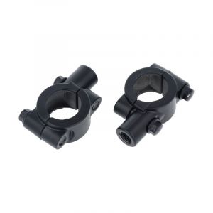 Spiegelhaltersatz Schwarz M10X1.25 Rechts Universal 
