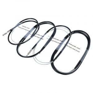 Kabelsatz French Solex Hoher Lenker Schwarz