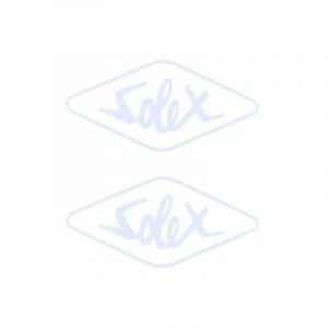 Aufklebersatz Solex Weiß 70X33MM