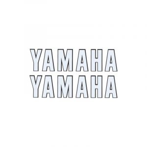 Aufklebersatz Yamaha Weiß Klein