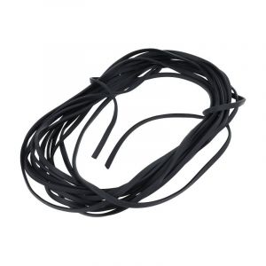 Schwarz Zierleiste Gummi 10 Meter