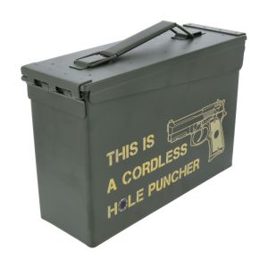 Munitionskiste .30 Cal Metall "Hole Puncher"